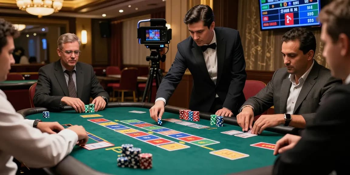 Engaging Andar Bahar live casino scene with real dealers and players actively participating.