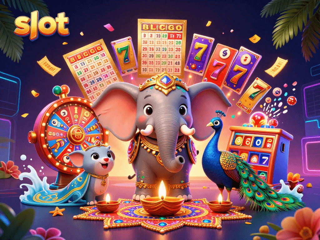 Experience thrilling slot gameplay with jackpot counters and lucky symbols in dynamic action.