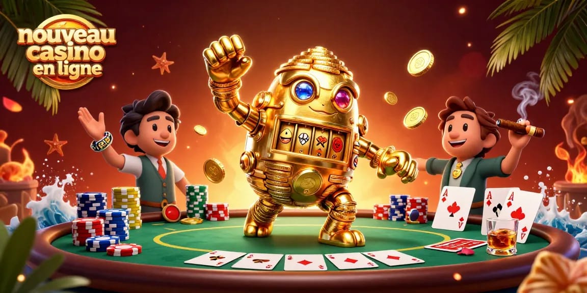 Gagnez avec le nouveau casino en ligne, pleine immersion dans un univers de jeux captivants.