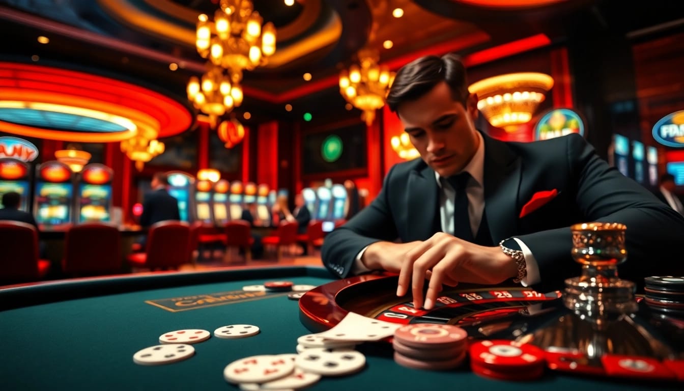 Experience the excitement of Non gamstop Casino Uk with engaged players at roulette tables.