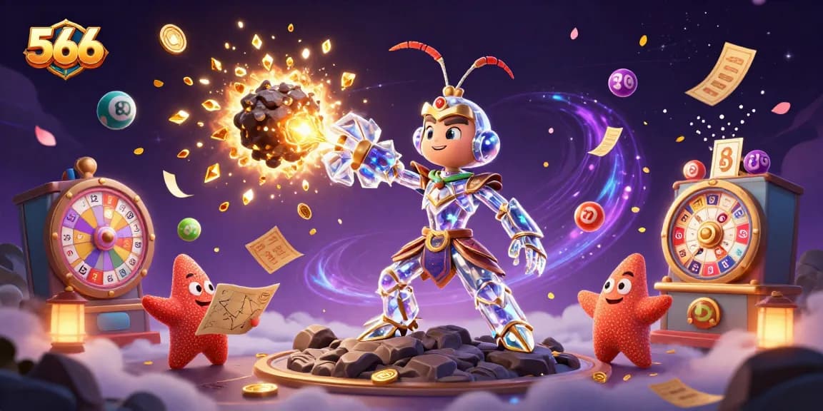 Win big with 566's exciting casino adventures featuring vibrant games and dynamic scenes.
