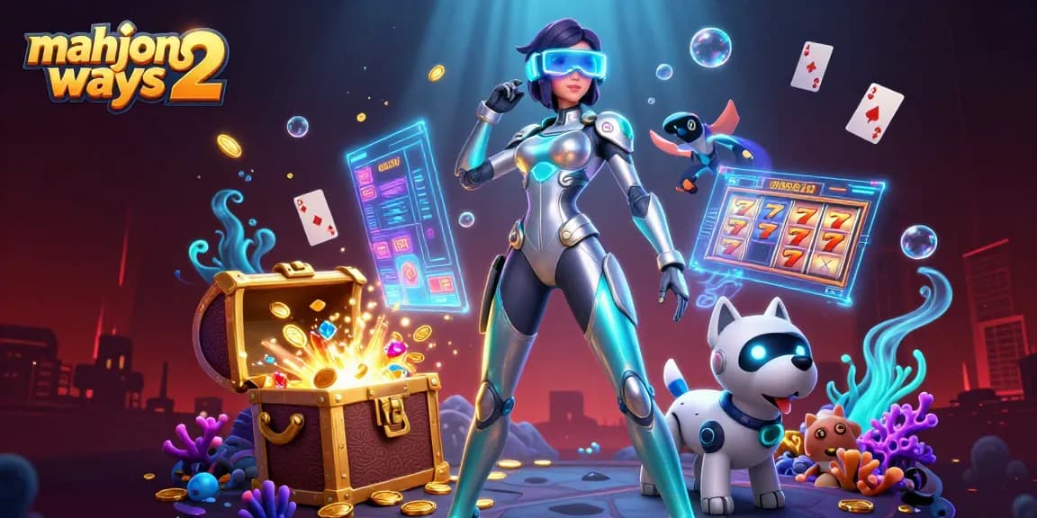 Experience thrilling gameplay with mahjong ways 2 slot, featuring an immersive 3D casino scene.