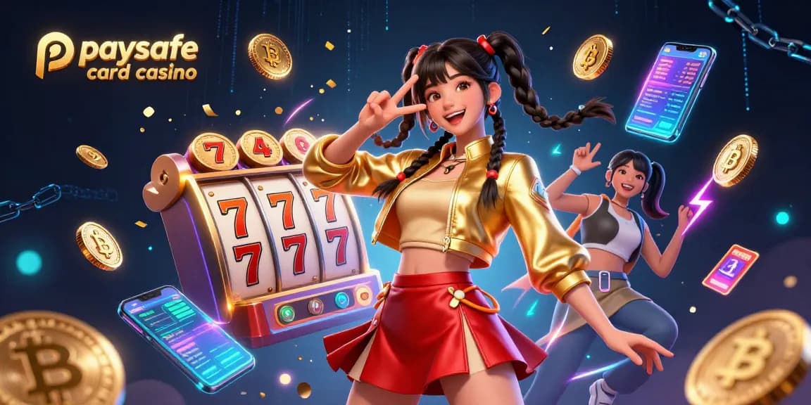 Tauchen Sie ein in die aufregende Welt des Paysafe Card Casinos, während Sie lebendige Spielautomaten und Krypto-Münzen erkunden.
