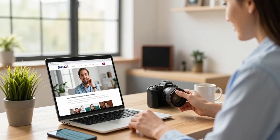 Visit Sifu24 to connect with professional service providers in a modern urban home setting.