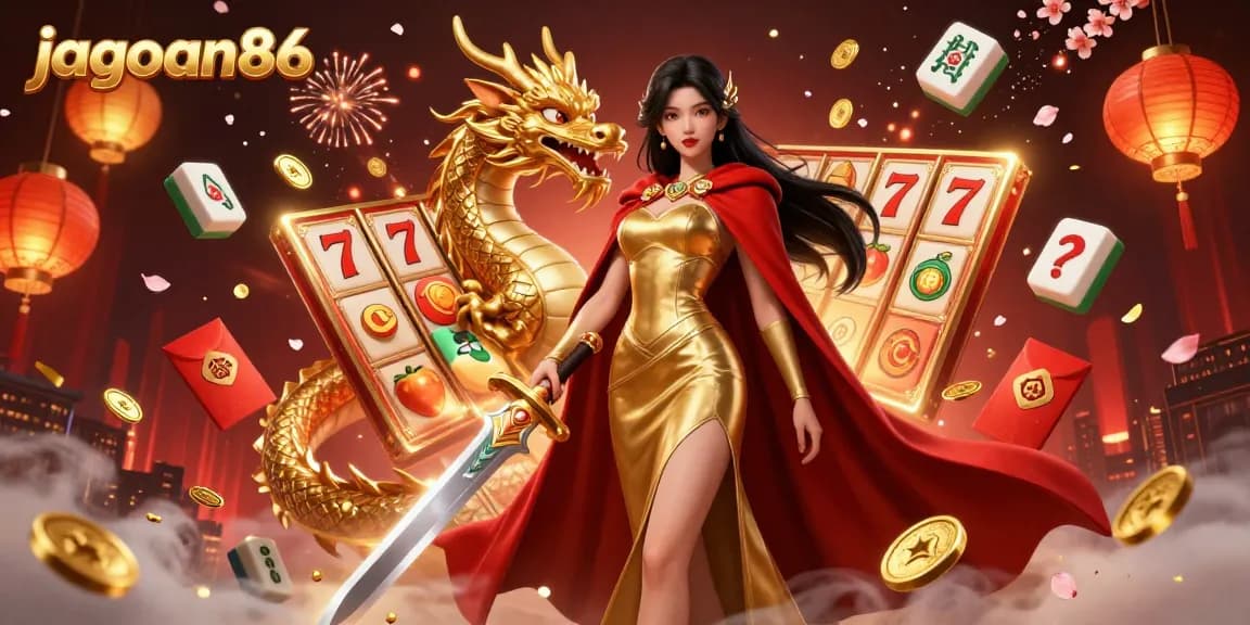 Engage with jagoan86 gaming through an epic scene of victory featuring immersive slot action.