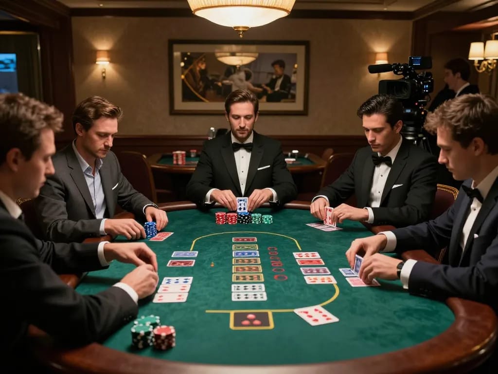 Engaging gameplay at a king slot blackjack table with players focused on their strategies.