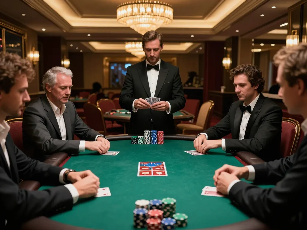 Experience excitement at fah999 poker tables surrounded by players strategizing and competing.