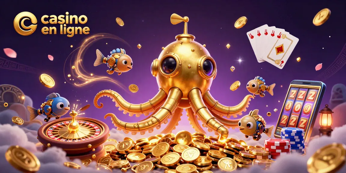 Jouez au casino en ligne avec des jackpots éclatants et des animations captivantes.