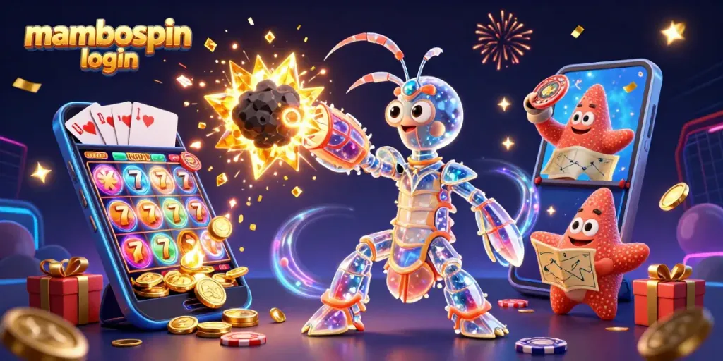 Gali peluang dengan mambospin login untuk meraih jackpot dan bonus dalam permainan slot.