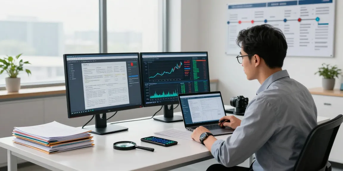 Investigating asset tracing data in a modern office setting