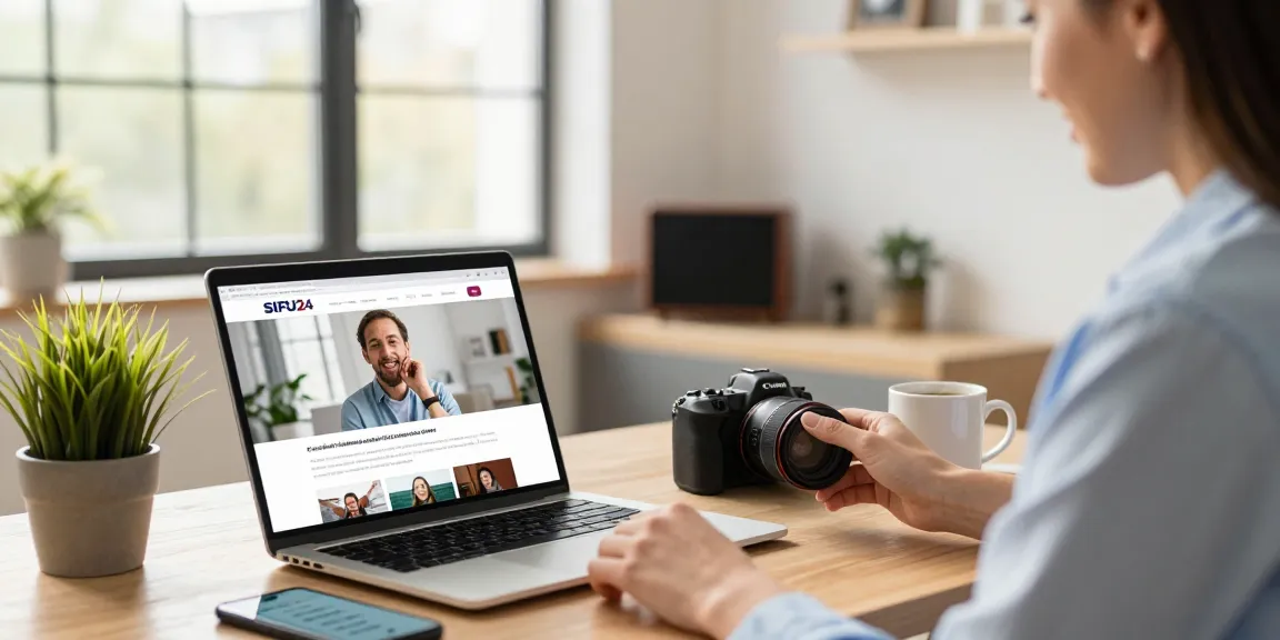Visit Sifu24 to connect with professional service providers in a modern urban home setting.