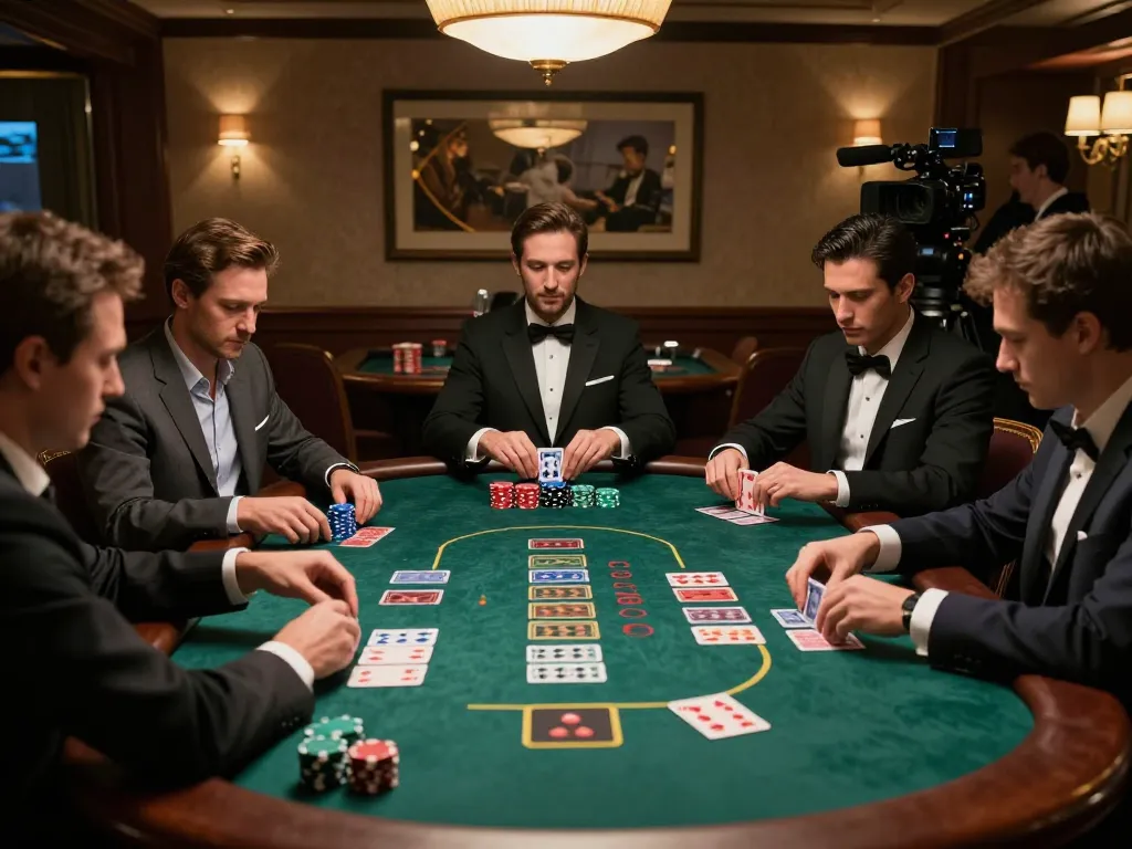 Engaging gameplay at a king slot blackjack table with players focused on their strategies.