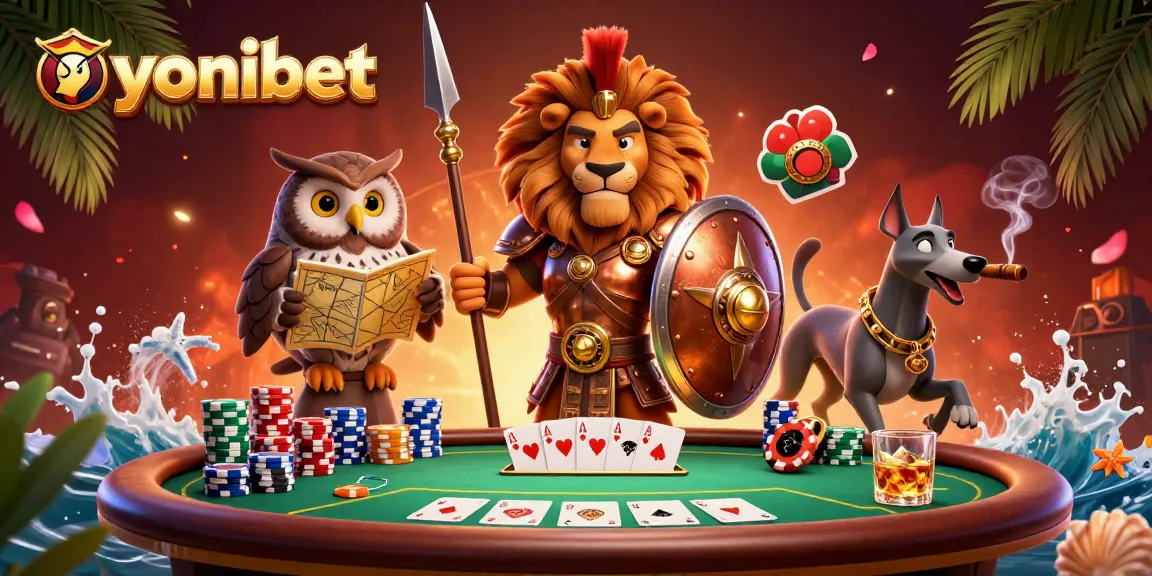 Experience thrilling gameplay with Yonibet, featuring a casino showdown of epic proportions.