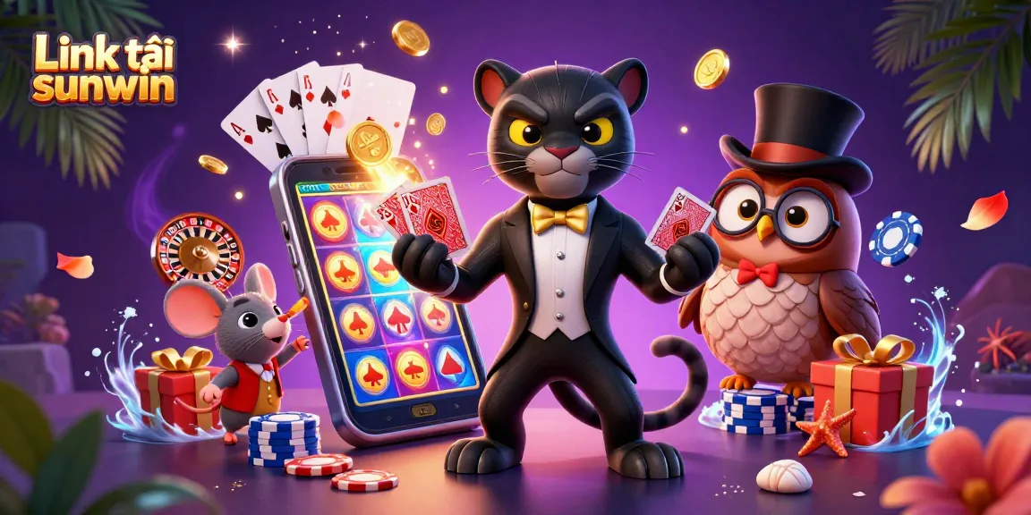 Engage in thrilling gameplay with Link tải sunwin while enjoying vivid casino visuals and vibrant characters.