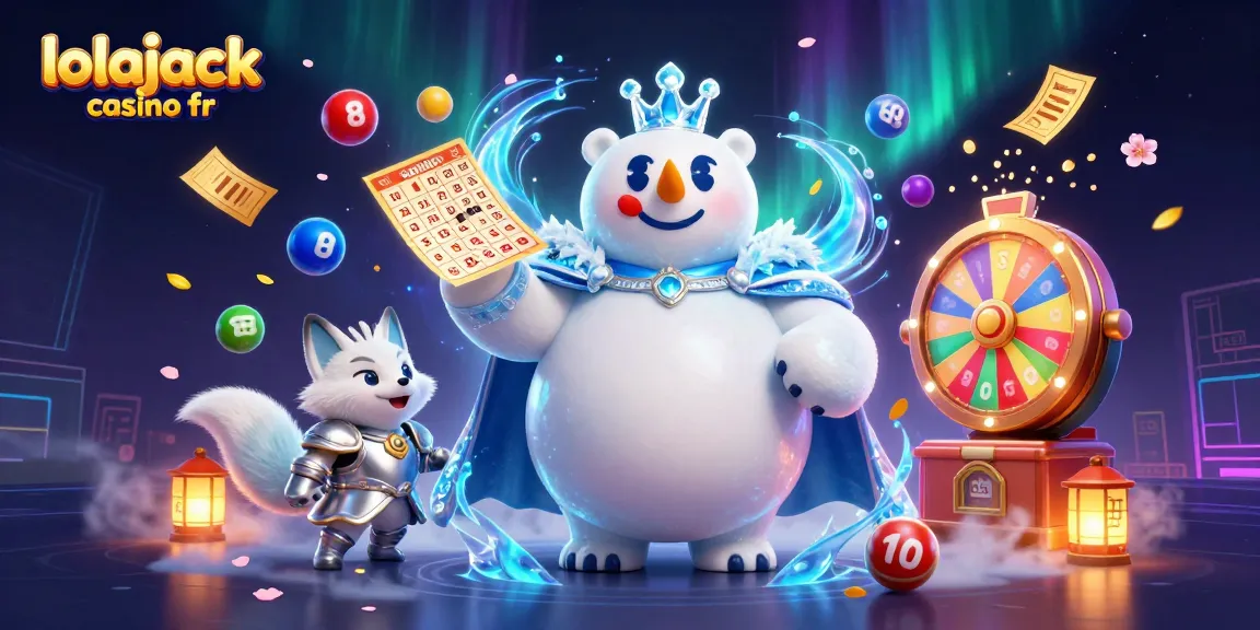 Participate in exciting games at lolajack casino fr with vibrant numbered lottery balls and engaging bonuses.