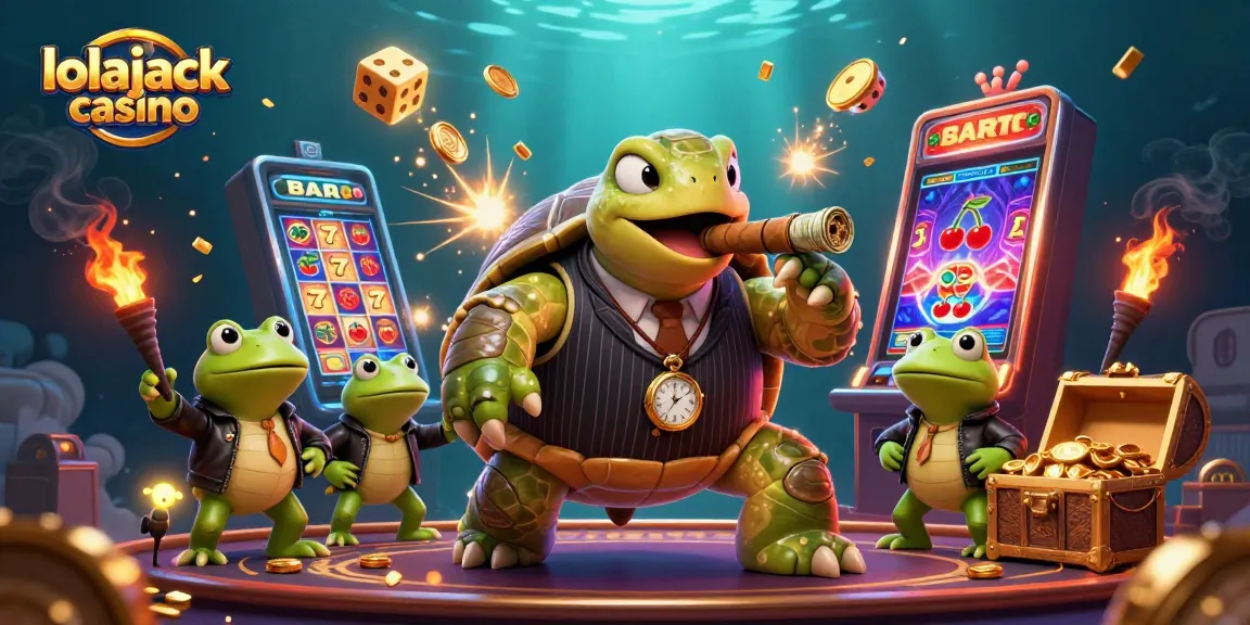 Experience vibrant gaming at lolajack casino with thrilling slot machines and colorful characters!